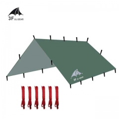 210T Silver Coated Tarp Tent